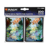 MtG: Bloomburrow Season Lands: Island (Summer) - Matte Deck Protector Sleeves (100ct.)