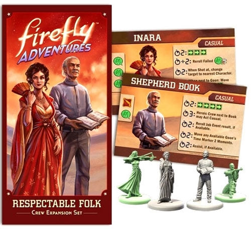 Brigands and Browncoats Expansion: Respectable Folk - Shepherd Book and Inara