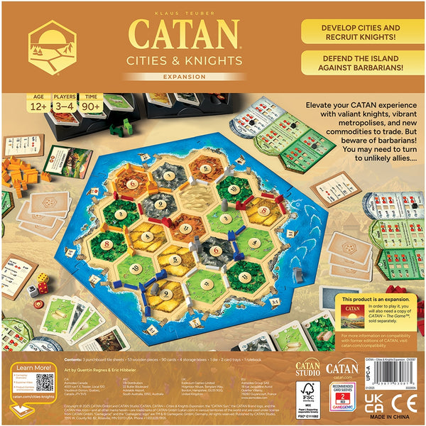 CATAN - Cities & Knights Expansion (2025)