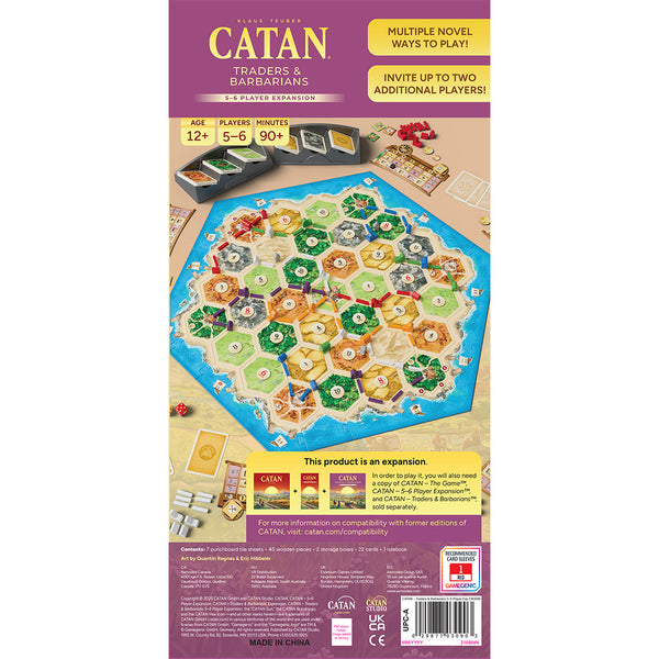 CATAN – Traders & Barbarians 5-6 Player Expansion (6th Edition)