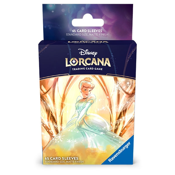 Card Sleeves: Disney Lorcana- Archazia’s Island - Cinderella (65ct) (presale)