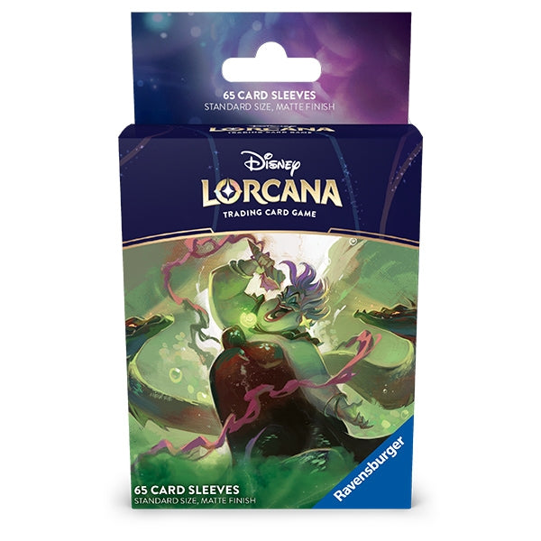 Card Sleeves: Disney Lorcana- Archazia’s Island - Ursula (65ct) (presale)