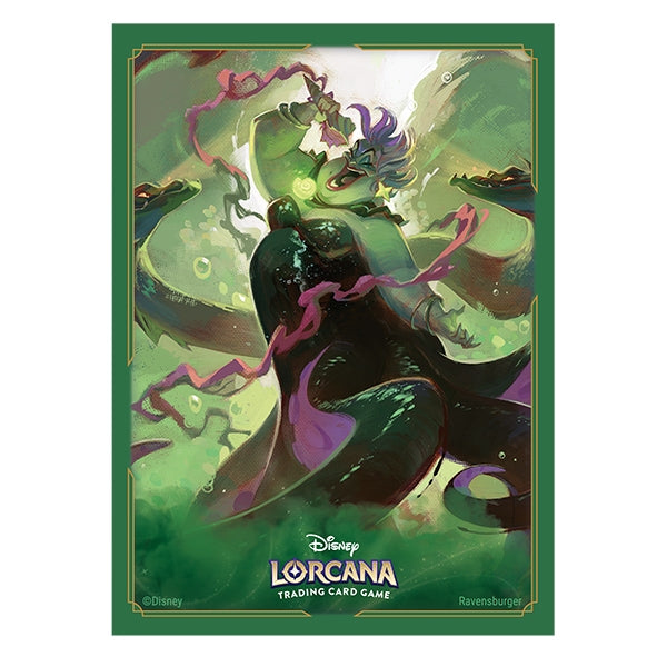 Card Sleeves: Disney Lorcana- Archazia’s Island - Ursula (65ct) (presale)