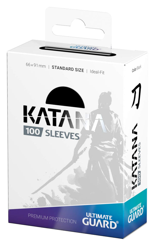 Card Sleeves: Katana Sleeves Standard Size - Black (100ct)