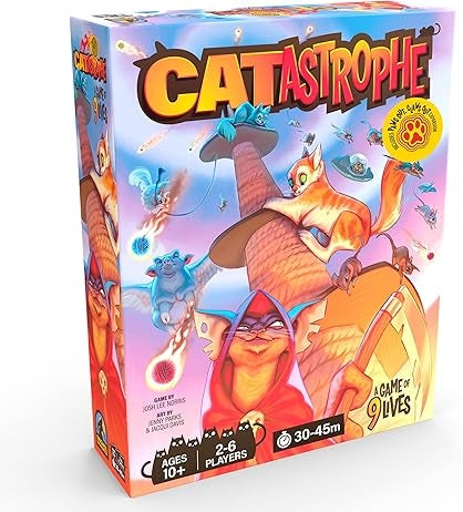 Catastrophe: A Game of 9 Lives w/ Paws Out, Claws Out Expansion