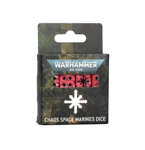 Chaos Space Marines: Dice Set (2024)