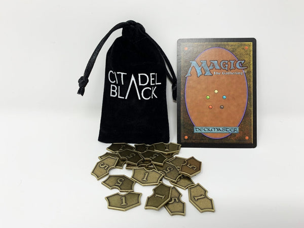 Citadel Black: Magic the Gathering - Metal Loyalty Counters