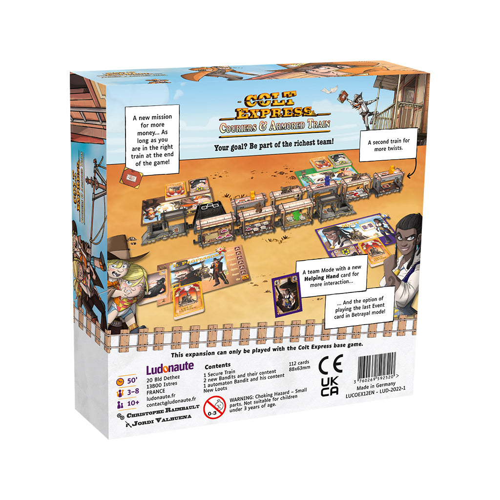 Colt Express: Couriers & Armored Train Expansion | Lazarus Games