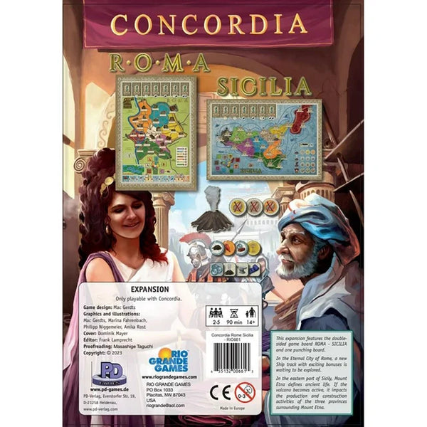 Concordia: Roma and Sicilia Expansion