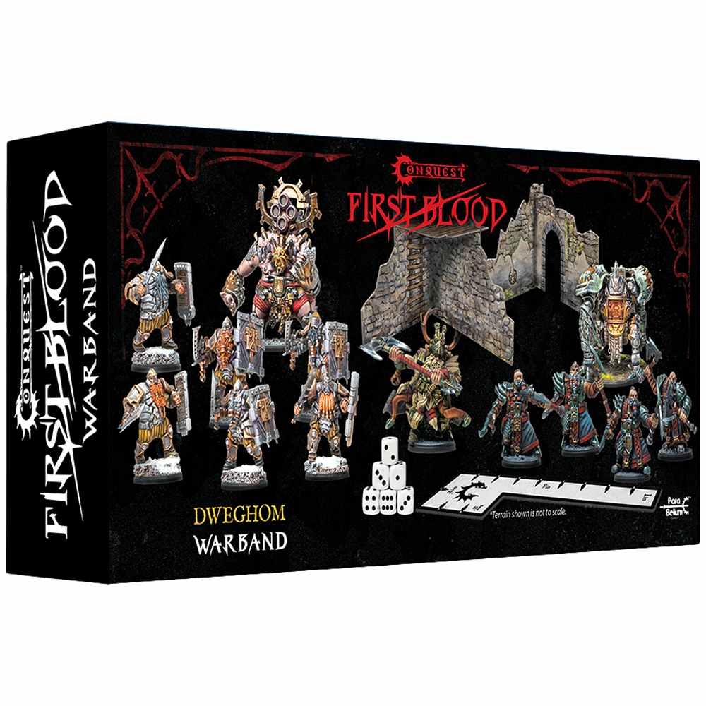 Conquest: Dweghom - First Blood New Edition Warband | Lazarus Games