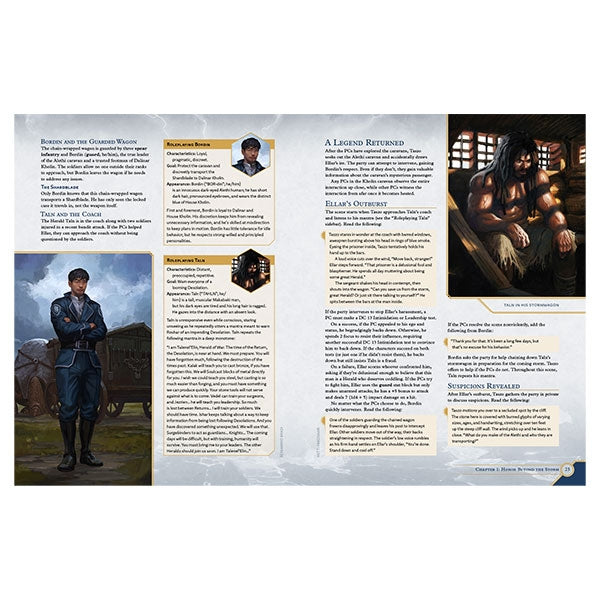 Cosmere RPG: Stormlight - Stonewalkers Adventure (Hardcover) (presale)