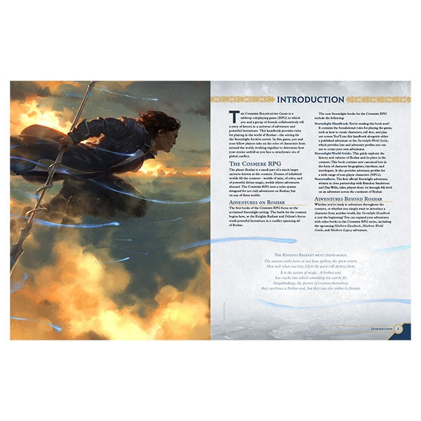 Cosmere RPG: Stormlight - Handbook (Hardcover) (presale)