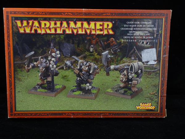 Warriors Of Chaos: Chaos Ogre Command Set (Original Box)