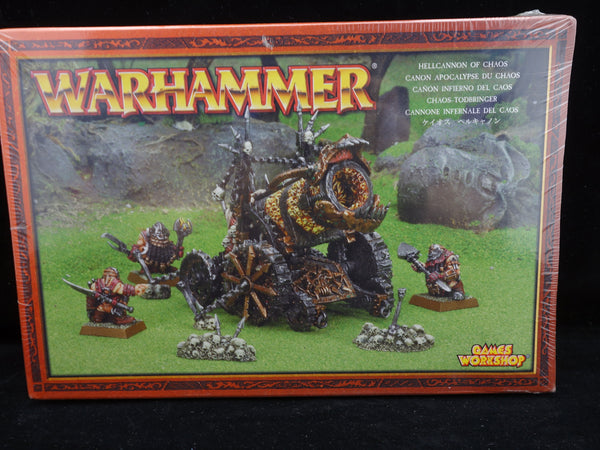 Warriors Of Chaos: Hellcannon (Original Box, metal)