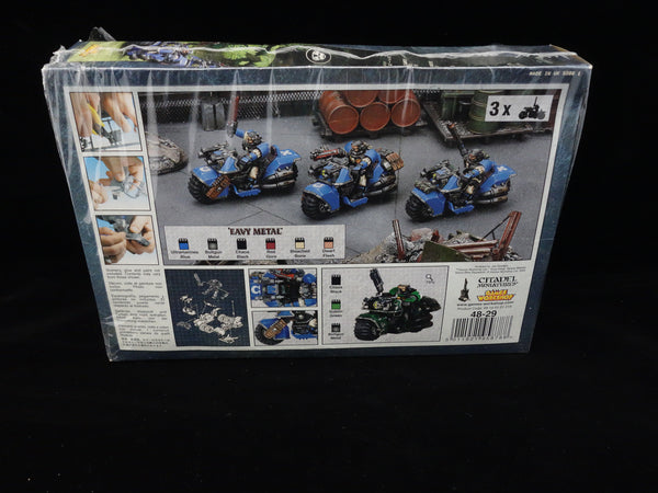 Warhammer 40000: Space Marine Scout Bike Squadron (Open Box)