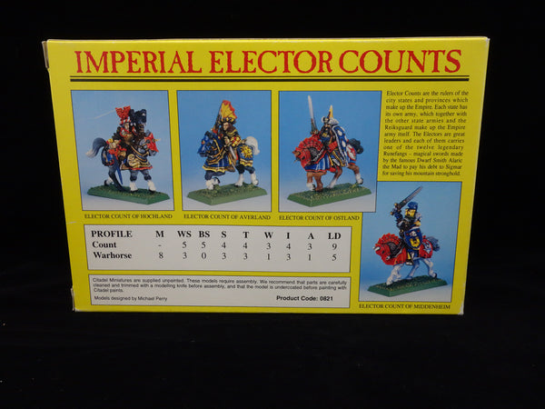 Warhammer: Imperial Elector Counts (open box)