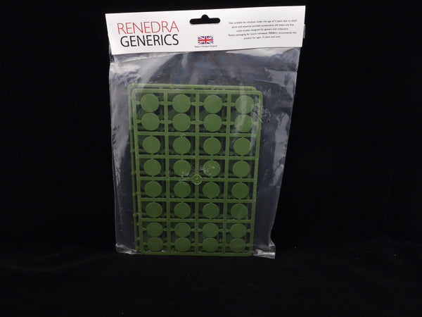 Renedra Limited: Generic Game Pieces - 20mm bases (64 count)