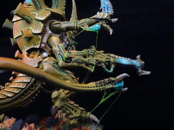 Tyranids: The Swarmlord Hive Tyrant - professionally painted by Steambolter Studios