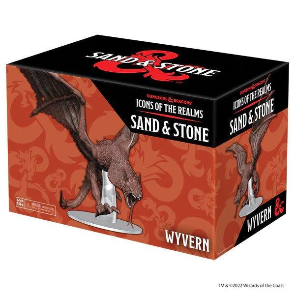 D&D Icons of the Realms: Set 26 - Sand & Stone - Wyvern