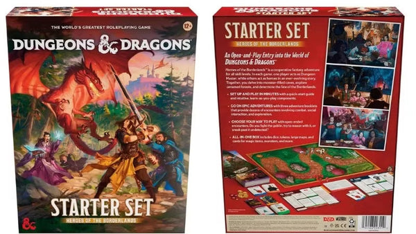 D&D, 5e: Starter Set- Heroes of the Borderlands (presale)