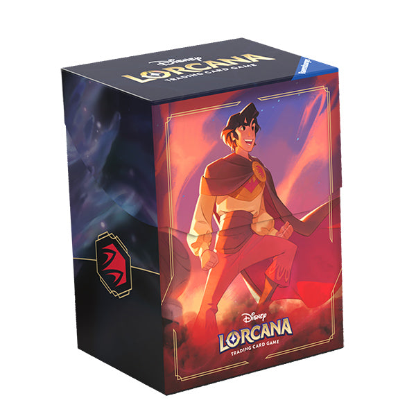 Deck Box: Disney Lorcana- Shimmering Skies- Aladdin (presale)