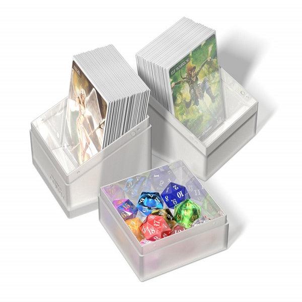 Deck Case: Boulder'n'Tray 100+ Standard Size- Frosted