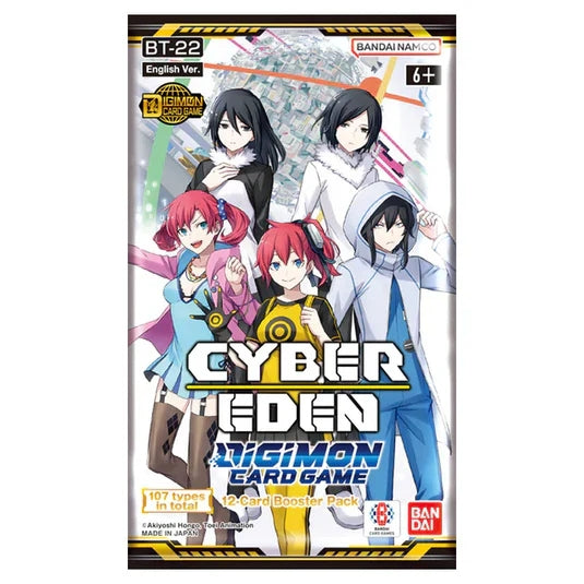 デジカ SR以下4コン CYBER EDEN BT-22 CYBER EDEN【BT-22】(1BOX・24パック入)デジモンカードゲーム