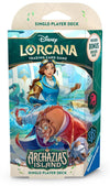 Disney Lorcana: 2 Archazia's Island Starter Decks (Amethyst & Steel, Ruby & Saphire) (presale)