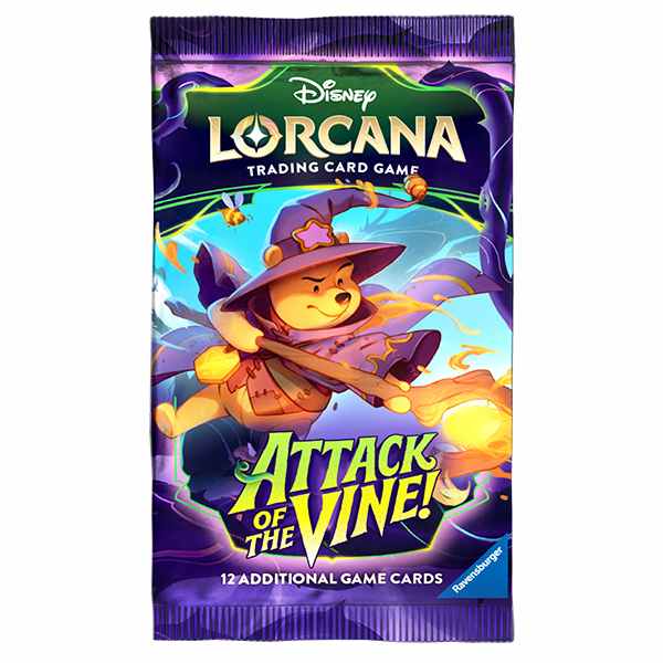 Disney Lorcana: Attack of the Vine!- Booster Box Case (x4 Displays) (p