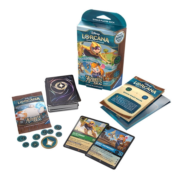 Disney Lorcana: Azurite Sea Starter Decks - Set of 2