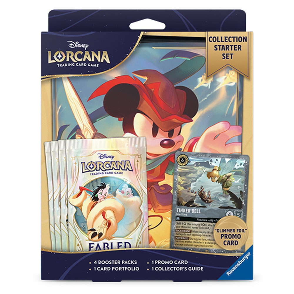4 booster boxes of lorcana fabled Disney Lorcana: Fabled Collection Starter Set