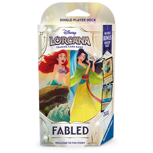 Disney Lorcana TCG: Fabled - Starter Deck - Amber & Sapphire