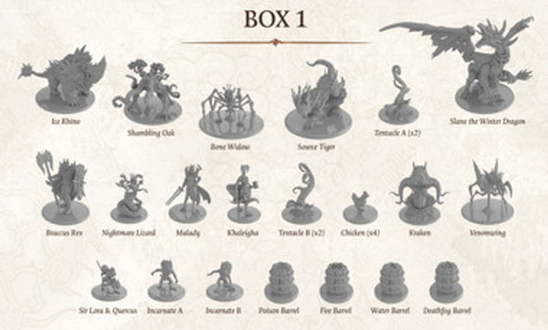 Divinity Original Sin - Miniatures Upgrade Set - Part 1