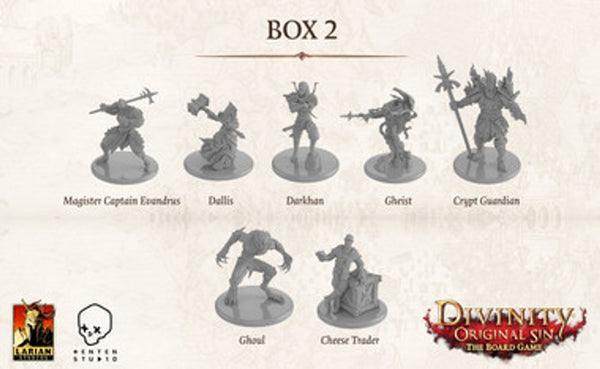 Divinity: Original Sin - The Board Game - Miniatures Upgrade Set Part 2
