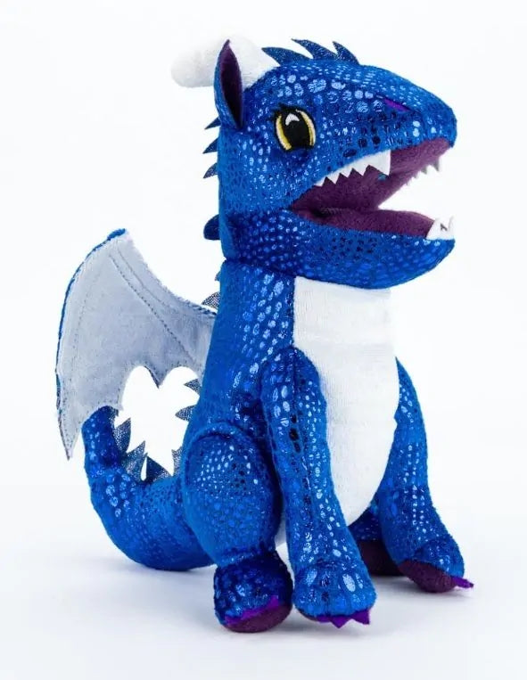 Dragon Plush Dice Bag: Blue