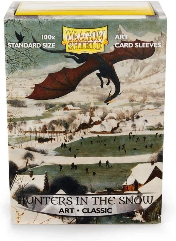 Dragon Shield Sleeves: Standard- Art Sleeves Classic Hunters in the Snow (100 ct.)
