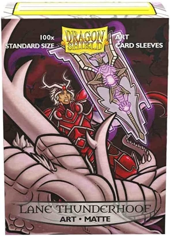 Dragon Shield Sleeves: Standard- Matte Art Sleeves - Lane Thunderhoof Portrait (100 ct.)