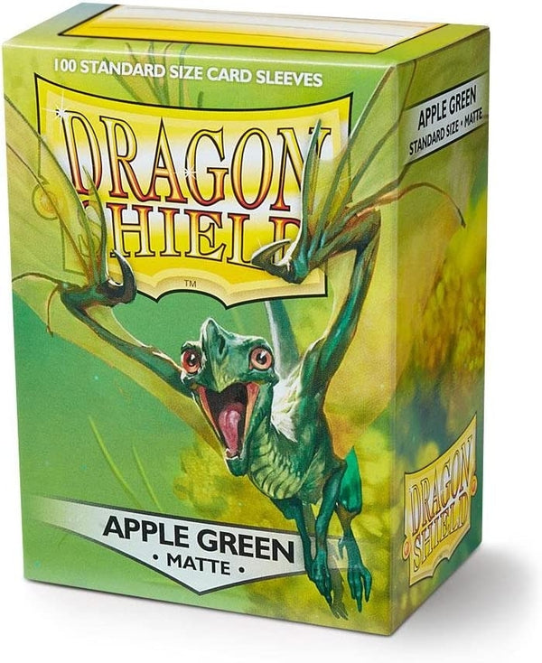 Dragon Shield Sleeves: Standard- Matte Apple Green (100 ct.)