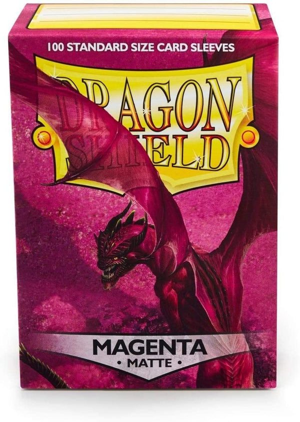 Dragon Shield Sleeves: Standard- Matte Magenta (100 ct.)