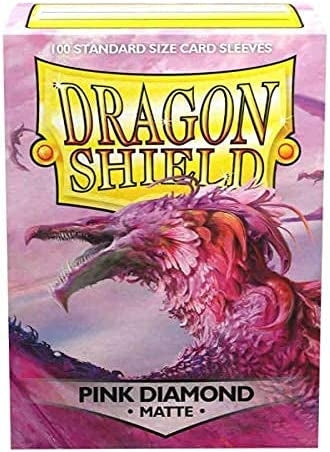 Dragon Shield Sleeves: Standard- Matte Pink Diamond (100 ct.)