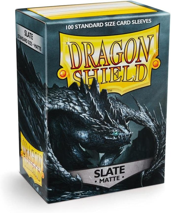 Dragon Shield Sleeves: Standard- Matte Slate (100 ct.)