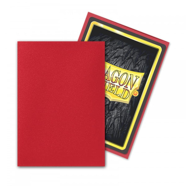 Dragon Shield Sleeves: Japanese - Matte Ruby Display (60 ct x10)