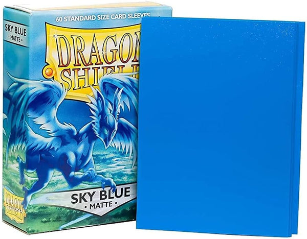 Dragon Shield Sleeves: Standard - Matte Sky Blue (60 ct.)