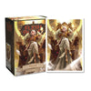 Dragon Shield Sleeves: Standard Brushed Art Flesh and Blood - Prism, Advent of Thrones Display (100 ct x10)