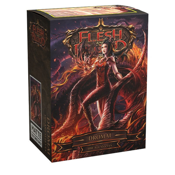 Dragon Shield Sleeves: Standard Matte Art Flesh and Blood - Dromai (100 ct)