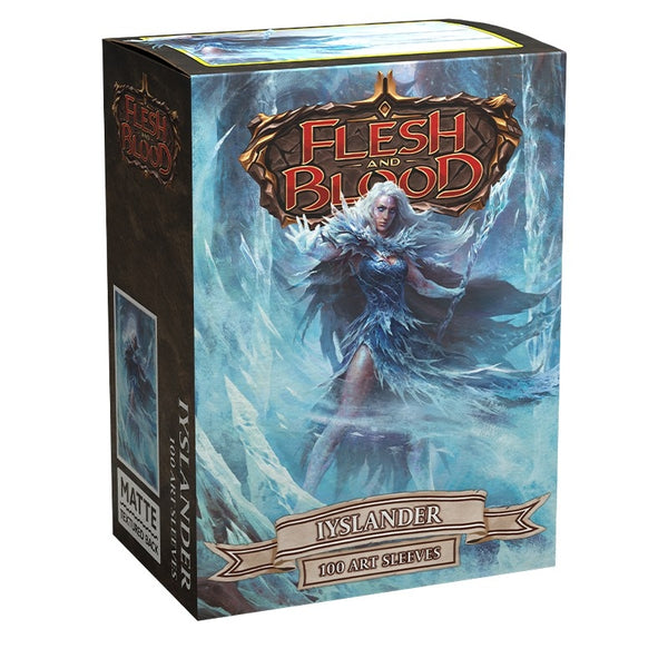 Dragon Shield Sleeves: Standard Matte Art Flesh and Blood - Iyslander (100 ct)