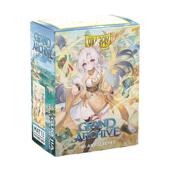 Dragon Shield Sleeves: Grand Archive - Guo Jia, Heaven's Favored Display (100 ct x 10)