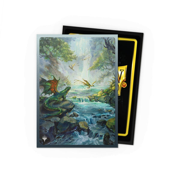 Dragon Shield Sleeves: Standard Matte Dual Art Magic the Gathering Landfall Series - Misty Rainforest 100CT (presale)