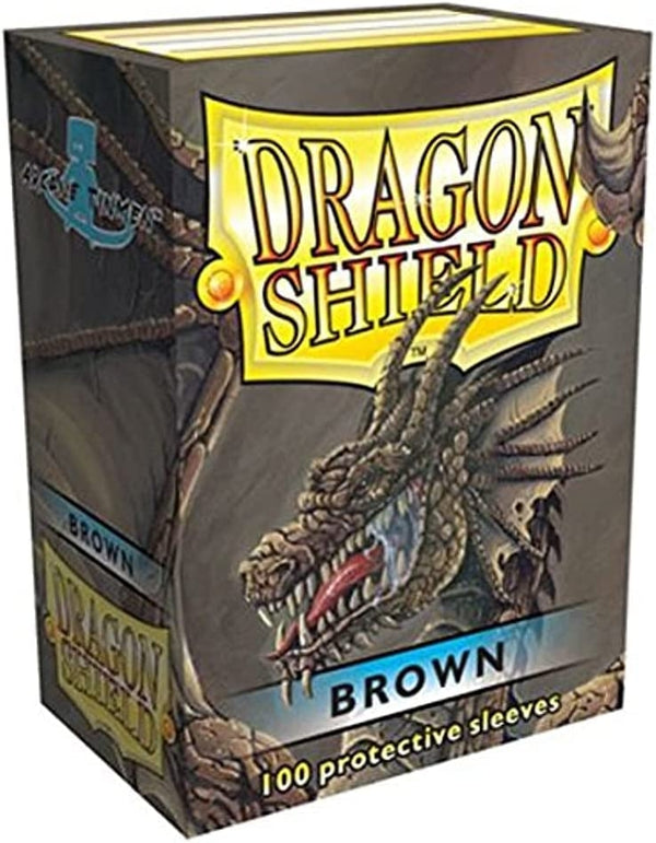 Dragon Shield Sleeves: Standard- Brown (100 ct.)