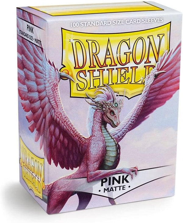 Dragon Shield Sleeves: Standard- Matte Pink (100 ct.)